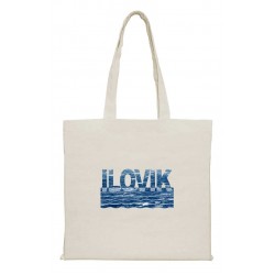Vrećica bijela platnena Ilovik 02