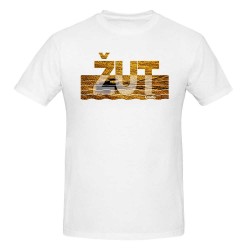 Majica bijela Žut 04