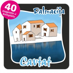 Magneti gradić EKO C 07 B Cavtat komplet 40 ili 20 kom