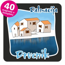 Magneti gradić EKO C 07 B Drvenik komplet 40 ili 20 kom