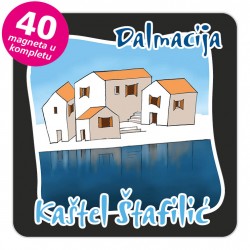 Magneti gradić EKO C 07 B Kaštel Štafilić komplet 40 ili 20 kom