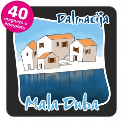 Magneti gradić EKO C 07 B Mala Duba komplet 40 ili 20 kom