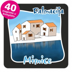 Magneti gradić EKO C 07 B Mimice komplet 40 ili 20 kom