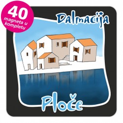 Magneti gradić EKO C 07 B Ploče komplet 40 ili 20 kom