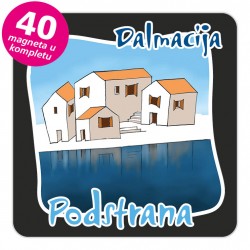 Magneti gradić EKO C 07 B Podstrana komplet 40 ili 20 kom