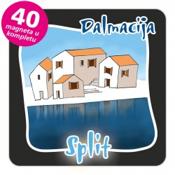 Magneti gradić EKO C 07 B Split komplet 40 ili 20 kom