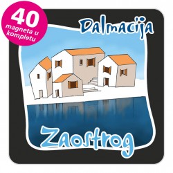 Magneti gradić EKO C 07 B Zaostrog komplet 40 ili 20 kom