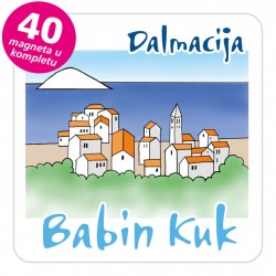 Magneti gradić EKO C 08 W Babin Kuk komplet 40 ili 20 kom