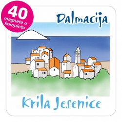 Magneti gradić EKO C 08 W Jesenice komplet 40 ili 20 kom