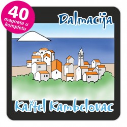 Magneti gradić EKO C 08 B Kaštel Kambelovac komplet 40 ili 20 kom