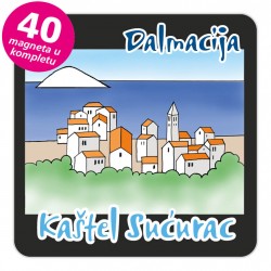 Magneti gradić EKO C 08 B Kaštel Sućurac Kuk komplet 40 ili 20 kom