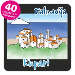 Magneti gradić EKO C 08 B Kupari komplet 40 ili 20 kom