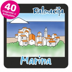 Magneti gradić EKO C 08 B Marina komplet 40 ili 20 kom