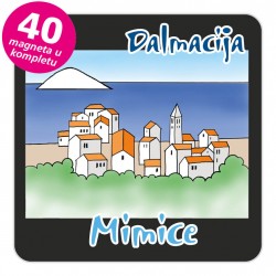 Magneti gradić EKO C 08 B Mimice komplet 40 ili 20 kom