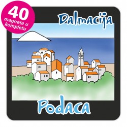 Magneti gradić EKO C 08 B Podaca komplet 40 ili 20 kom