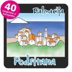 Magneti gradić EKO C 08 B Podstrana komplet 40 ili 20 kom