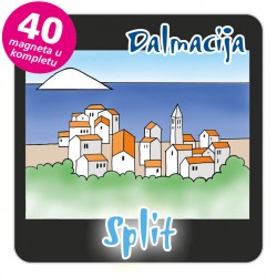 Magneti gradić EKO C 08 B Split komplet 40 ili 20 kom