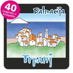 Magneti gradić EKO C 08 B Trpanj komplet 40 ili 20 kom