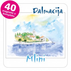 Magneti gradić EKO C 09 W Mlini komplet 40 ili 20 kom