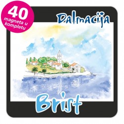 Magneti gradić EKO C 09 B Brist komplet 40 ili 20 kom