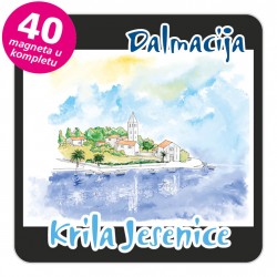 Magneti gradić EKO C 09 B Jesenice komplet 40 ili 20 kom