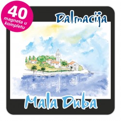 Magneti gradić EKO C 09 B Mala Duba komplet 40 ili 20 kom