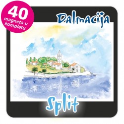 Magneti gradić EKO C 09 B Split komplet 40 ili 20 kom