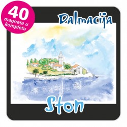 Magneti gradić EKO C 09 B Ston komplet 40 ili 20 kom