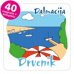 Magneti plaža EKO C 10 W Drvenik komplet 40 ili 20 kom