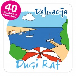 Magneti plaža EKO C 10 W Dugi Rat komplet 40 ili 20 kom