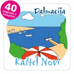 Magneti plaža EKO C 10 W Kaštel Novi komplet 40 ili 20 kom