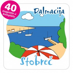 Magneti plaža EKO C 10 W Stobreč komplet 40 ili 20 kom