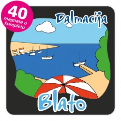 Magneti plaža EKO C 10 B Blato komplet 40 ili 20 kom