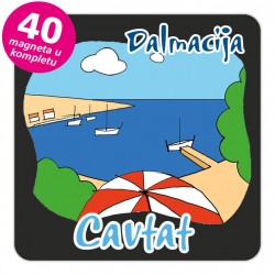 Magneti plaža EKO C 10 B Cavtat komplet 40 ili 20 kom