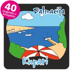 Magneti plaža EKO C 10 B Kupari komplet 40 ili 20 kom