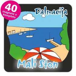 Magneti plaža EKO C 10 B Mali Ston komplet 40 ili 20 kom