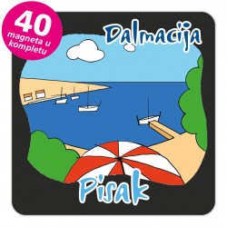 Magneti plaža EKO C 10 B Pisak komplet 40 ili 20 kom