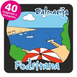 Magneti plaža EKO C 10 B Podstrana komplet 40 ili 20 kom