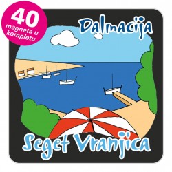 Magneti plaža EKO C 10 B Seget Vranjica komplet 40 ili 20 kom