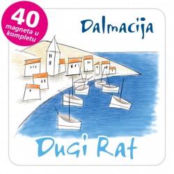 Magneti gradić EKO C 11 W Dugi Rat komplet 40 ili 20 kom