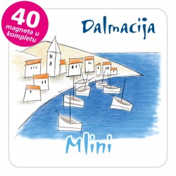 Magneti gradić EKO C 11 W Mlini komplet 40 ili 20 kom