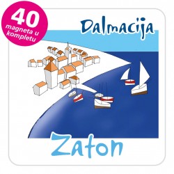 Magneti gradić EKO C 12 W Zaton komplet 40 ili 20 kom