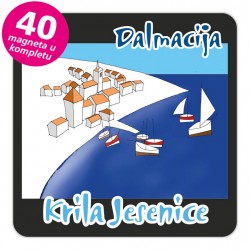 Magneti gradić EKO C 12 B Jesenice komplet 40 ili 20 kom