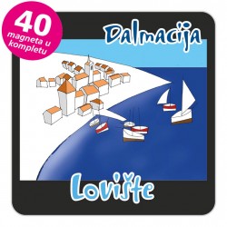 Magneti gradić EKO C 12 B Lovište komplet 40 ili 20 kom