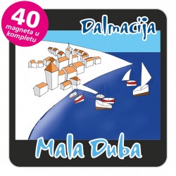 Magneti gradić EKO C 12 B Mala Duba komplet 40 ili 20 kom