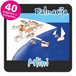 Magneti gradić EKO C 12 B Mlini komplet 40 ili 20 kom