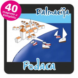 Magneti gradić EKO C 12 B Podaca komplet 40 ili 20 kom