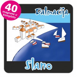 Magneti gradić EKO C 12 B Slano komplet 40 ili 20 kom