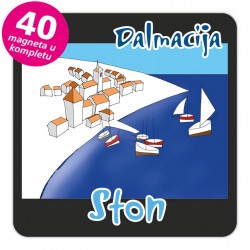 Magneti gradić EKO C 12 B Ston komplet 40 ili 20 kom