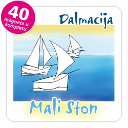 Magneti jedrilice EKO C 13 W Mali Ston komplet 40 ili 20 kom